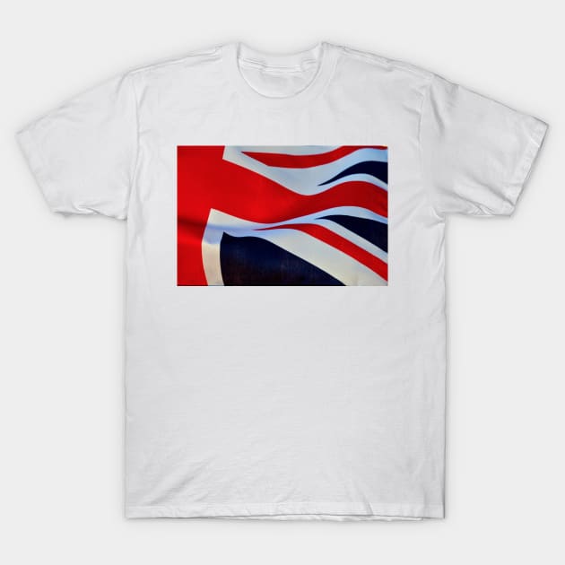 United Kingdom Union Jack Flag T-Shirt by Andy Evans Photos